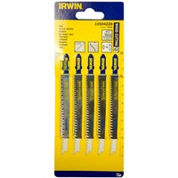 IRWIN HCS T-Shank 115mm 8-13 TPI Progressive Wood Cutting Blade
IRWIN HCS T-Shank 115mm 8-13 TPI Progressive Wood Cutting Blade