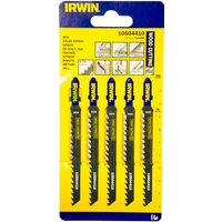 IRWIN HCS T-Shank 100mm 6 TPI Extra Thick Wood Cutting Blade
IRWIN HCS T-Shank 100mm 6 TPI Extra Thick Wood Cutting Blade