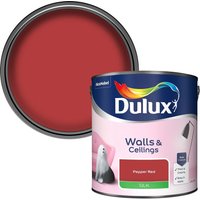 Dulux Standard Pepper Red Silk Emulsion Paint - 2.5L
Dulux Standard Pepper Red Silk Emulsion Paint - 2.5L