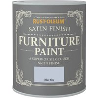 Rust-Oleum Satin Furniture Paint - Blue Sky - 125ml
Rust-Oleum Satin Furniture Paint - Blue Sky - 125ml