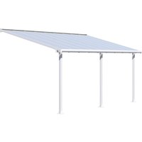 Palram - Canopia Olympia Patio Cover 3X6.10 White Clear
Palram - Canopia Olympia Patio Cover 3X6.10 White Clear