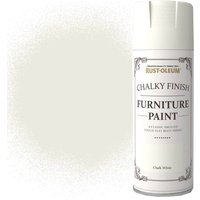 Rust-Oleum Furniture Spray Paint - Chalk White - 400ml
Rust-Oleum Furniture Spray Paint - Chalk White - 400ml