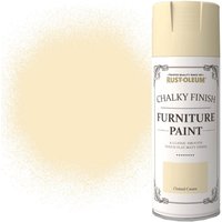 Rust-Oleum Furniture Spray Paint - Clotted Cream - 400ml
Rust-Oleum Furniture Spray Paint - Clotted Cream - 400ml
