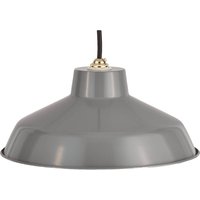 Retro Metal Easy Fit Pendant Light Shade - Grey
Retro Metal Easy Fit Pendant Light Shade - Grey