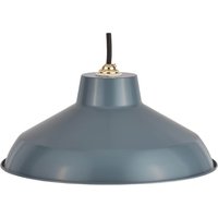 Retro Metal Easy Fit Pendant Light Shade - Blue
Retro Metal Easy Fit Pendant Light Shade - Blue