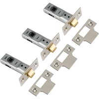 Yale Tubular Latch 64mm / 2.5 inches - Chrome - 3 Pack
Yale Tubular Latch 64mm / 2.5 inches - Chrome - 3 Pack