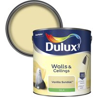 Dulux Standard Vanilla Sundae Silk Emulsion Paint - 2.5L
Dulux Standard Vanilla Sundae Silk Emulsion Paint - 2.5L