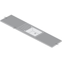 Maia Mocha Kitchen Sink Worktop - Universal Super Large Bowl - 1800 x 650 x 42mm
Maia Mocha Kitchen Sink Worktop - Universal Super Large Bowl - 1800 x 650 x 42mm