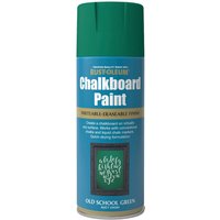 Rust-Oleum Spray Paint Chalkboard Old School Green - 400ml
Rust-Oleum Spray Paint Chalkboard Old School Green - 400ml