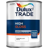 Dulux Trade Pure Brilliant White Gloss Paint - 1L
Dulux Trade Pure Brilliant White Gloss Paint - 1L