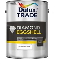 Dulux Trade Diamond Eggshell Pure Brilliant White Paint - 5L
Dulux Trade Diamond Eggshell Pure Brilliant White Paint - 5L