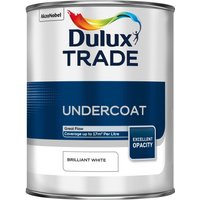 Dulux Trade Undercoat Pure Brilliant White Paint - 1L
Dulux Trade Undercoat Pure Brilliant White Paint - 1L