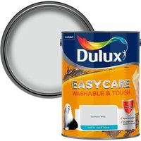 Dulux Easycare Washable & Tough Cornflower White Matt Paint - 5L 
Dulux Easycare Washable & Tough Cornflower White Matt Paint - 5L
