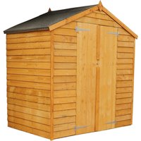 Mercia 4x6ft Overlap Apex Windowless Wooden Shed
Mercia 4x6ft Overlap Apex Windowless Wooden Shed
