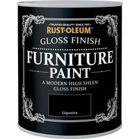 Rust-Oleum Gloss Furniture Paint - Liquorice - 750ml
Rust-Oleum Gloss Furniture Paint - Liquorice - 750ml