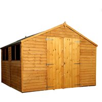 Mercia 10x10ft Overlap Apex Wooden Workshop Shed
Mercia 10x10ft Overlap Apex Wooden Workshop Shed