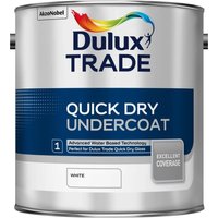 Dulux Trade Undercoat White Quick Dry Paint - 2.5L
Dulux Trade Undercoat White Quick Dry Paint - 2.5L