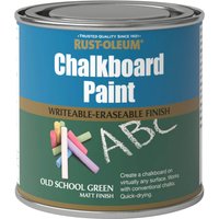 Rust-Oleum Chalkboard Old School Green Paint - 250ml
Rust-Oleum Chalkboard Old School Green Paint - 250ml