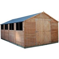 20x10ft Mercia Overlap Apex Wooden Workshop Shed
20x10ft Mercia Overlap Apex Wooden Workshop Shed