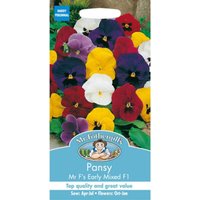 Mr. Fothergill's Pansy Mr Fs Early Mixed F1 Seeds
Mr. Fothergill's Pansy Mr Fs Early Mixed F1 Seeds