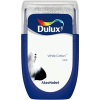 Dulux Standard White Cotton Tester Paint - 30ml
Dulux Standard White Cotton Tester Paint - 30ml