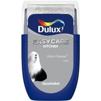Dulux Easycare Kitchen Warm Pewter Tester Paint - 30ml
Dulux Easycare Kitchen Warm Pewter Tester Paint - 30ml