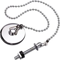 Basin Plug With Chain And Stay Chrome Effect
Basin Plug With Chain And Stay Chrome Effect