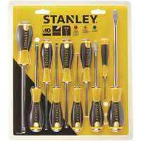 Stanley 10-Piece Essential Screwdriver Set
Stanley 10-Piece Essential Screwdriver Set
