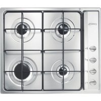 Smeg S64S 60cm Cucina 4 Burner Gas Hob - Stainless Steel
Smeg S64S 60cm Cucina 4 Burner Gas Hob - Stainless Steel
