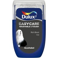 Dulux Easycare Washable & Tough Rich Black Tester Paint - 30ml
Dulux Easycare Washable & Tough Rich Black Tester Paint - 30ml