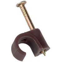 Masterplug Coaxial Cable Clips 7mm Brown 50 Pack
Masterplug Coaxial Cable Clips 7mm Brown 50 Pack