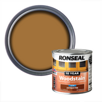 Ronseal 10 Year Woodstain Antique Pine Satin - 250ml
Ronseal 10 Year Woodstain Antique Pine Satin - 250ml