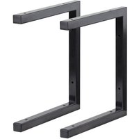 Double U Shelf Bracket - Black - 330x300mm
Double U Shelf Bracket - Black - 330x300mm