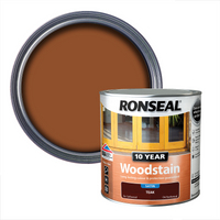 Ronseal 10 Year Woodstain Teak Satin - 2.5L
Ronseal 10 Year Woodstain Teak Satin - 2.5L