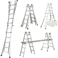Werner Multi-Purpose Telescopic Combination Ladder - 4x5
Werner Multi-Purpose Telescopic Combination Ladder - 4x5