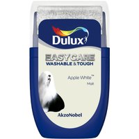 Dulux Easycare Washable & Tough Apple White Tester Paint - 30ml
Dulux Easycare Washable & Tough Apple White Tester Paint - 30ml