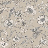 Arthouse Botanical Songbird Floral Smooth Glitter Natural Wallpaper
Arthouse Botanical Songbird Floral Smooth Glitter Natural Wallpaper