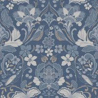 Arthouse Folk Floral Smooth Blue Wallpaper
Arthouse Folk Floral Smooth Blue Wallpaper