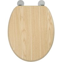 Croydex Geneva Moulded Wood Tongue & Groove Toilet Seat - Oak Effect
Croydex Geneva Moulded Wood Tongue & Groove Toilet Seat - Oak Effect
