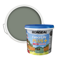 Ronseal Fence Life Plus Paint Sage - 5L
Ronseal Fence Life Plus Paint Sage - 5L