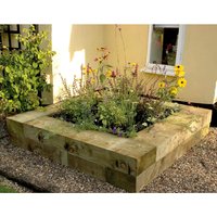 Metsa Wood Green Softwood Sleeper - 2.4m x 200 x 100mm
Metsa Wood Green Softwood Sleeper - 2.4m x 200 x 100mm