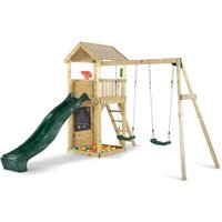 Plum Wooden Lookout Tower with Swings
Plum Wooden Lookout Tower with Swings