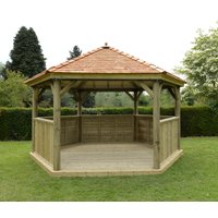 Forest (Installation Included) Cedar Roof Gazebo - 4.7m
Forest (Installation Included) Cedar Roof Gazebo - 4.7m