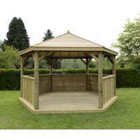 Forest (Installation Included) Timber Roof Gazebo - 4.7m
Forest (Installation Included) Timber Roof Gazebo - 4.7m
