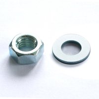 Griptite Hex Nut & Washer BZP M4 - 10 Pack
Griptite Hex Nut & Washer BZP M4 - 10 Pack