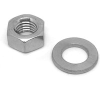 Griptite Hex Nut & Washer SS M8 - 5 Pack
Griptite Hex Nut & Washer SS M8 - 5 Pack