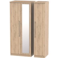 Siena Bordeaux Oak Triple Mirror Wardrobe
Siena Bordeaux Oak Triple Mirror Wardrobe