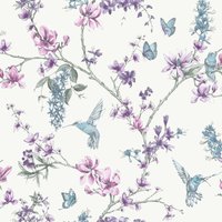 Superfresco Easy Paste the Wall Hummingbird Floral Purple Wallpaper
Superfresco Easy Paste the Wall Hummingbird Floral Purple Wallpaper