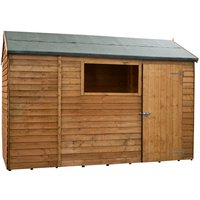 Mercia 10x6ft Overlap Reverse Apex Shed
Mercia 10x6ft Overlap Reverse Apex Shed