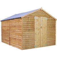 Mercia 10x8ft Overlap Double Door Apex Windowless Shed
Mercia 10x8ft Overlap Double Door Apex Windowless Shed
